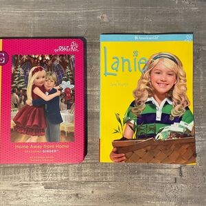 American Girl Lanie & Our Generation Ginger Books Set of 2